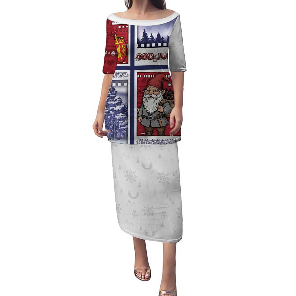 Norway Christmas Puletasi Julenisse God Jul - Wonder Print Shop