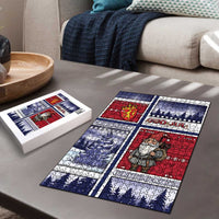 Norway Christmas Puzzle Julenisse God Jul - Wonder Print Shop