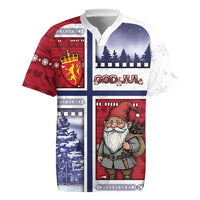 Norway Christmas Rugby Jersey Julenisse God Jul - Wonder Print Shop