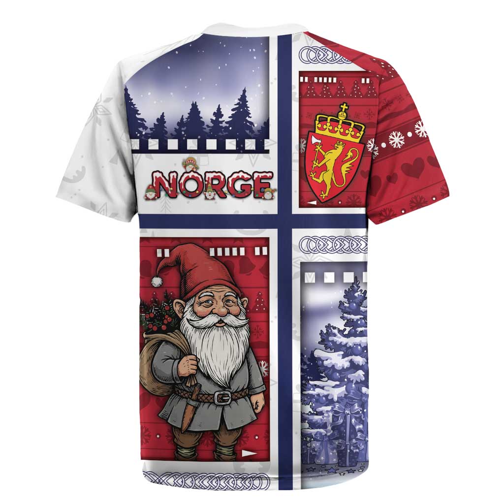 Norway Christmas Rugby Jersey Julenisse God Jul - Wonder Print Shop