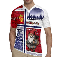 Norway Christmas Rugby Jersey Julenisse God Jul - Wonder Print Shop