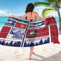 Norway Christmas Sarong Julenisse God Jul - Wonder Print Shop