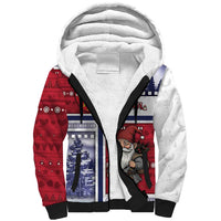 Norway Christmas Sherpa Hoodie Julenisse God Jul - Wonder Print Shop