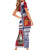Norway Christmas Short Sleeve Bodycon Dress Julenisse God Jul - Wonder Print Shop