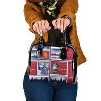 Norway Christmas Shoulder Handbag Julenisse God Jul - Wonder Print Shop