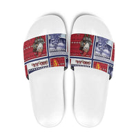 Norway Christmas Slide Sandals Julenisse God Jul - Wonder Print Shop