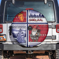 Norway Christmas Spare Tire Cover Julenisse God Jul - Wonder Print Shop