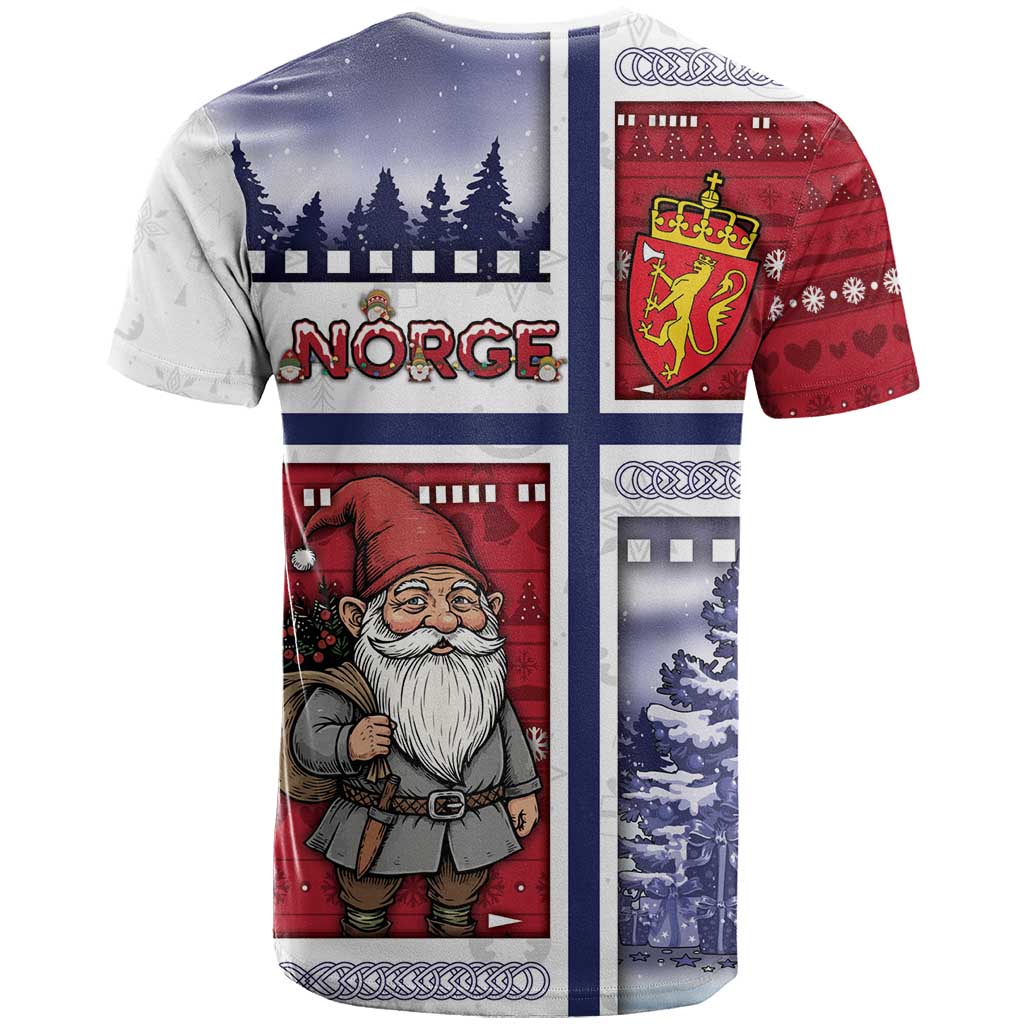 Norway Christmas T Shirt Julenisse God Jul - Wonder Print Shop