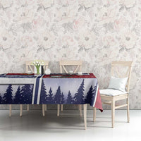 Norway Christmas Tablecloth Julenisse God Jul - Wonder Print Shop