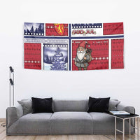 Norway Christmas Tapestry Julenisse God Jul - Wonder Print Shop