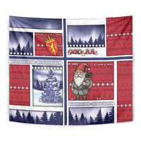 Norway Christmas Tapestry Julenisse God Jul - Wonder Print Shop