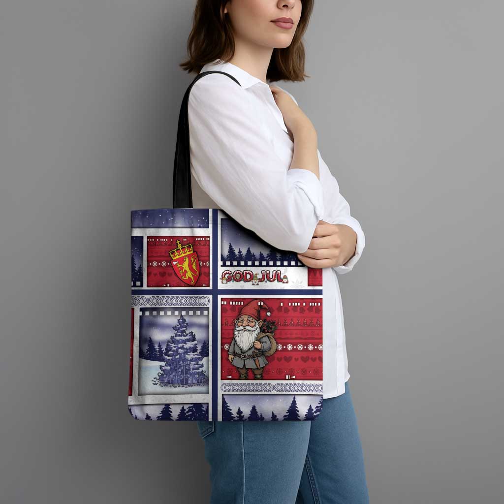 Norway Christmas Tote Bag Julenisse God Jul - Wonder Print Shop