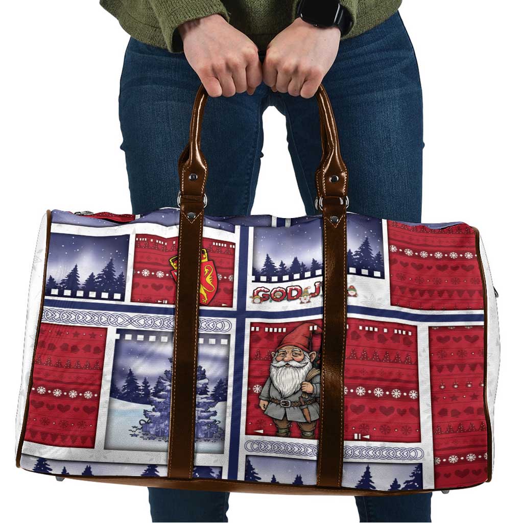Norway Christmas Travel Bag Julenisse God Jul - Wonder Print Shop