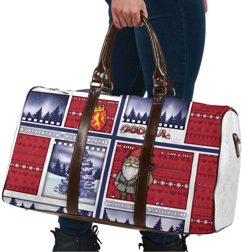 Norway Christmas Travel Bag Julenisse God Jul - Wonder Print Shop
