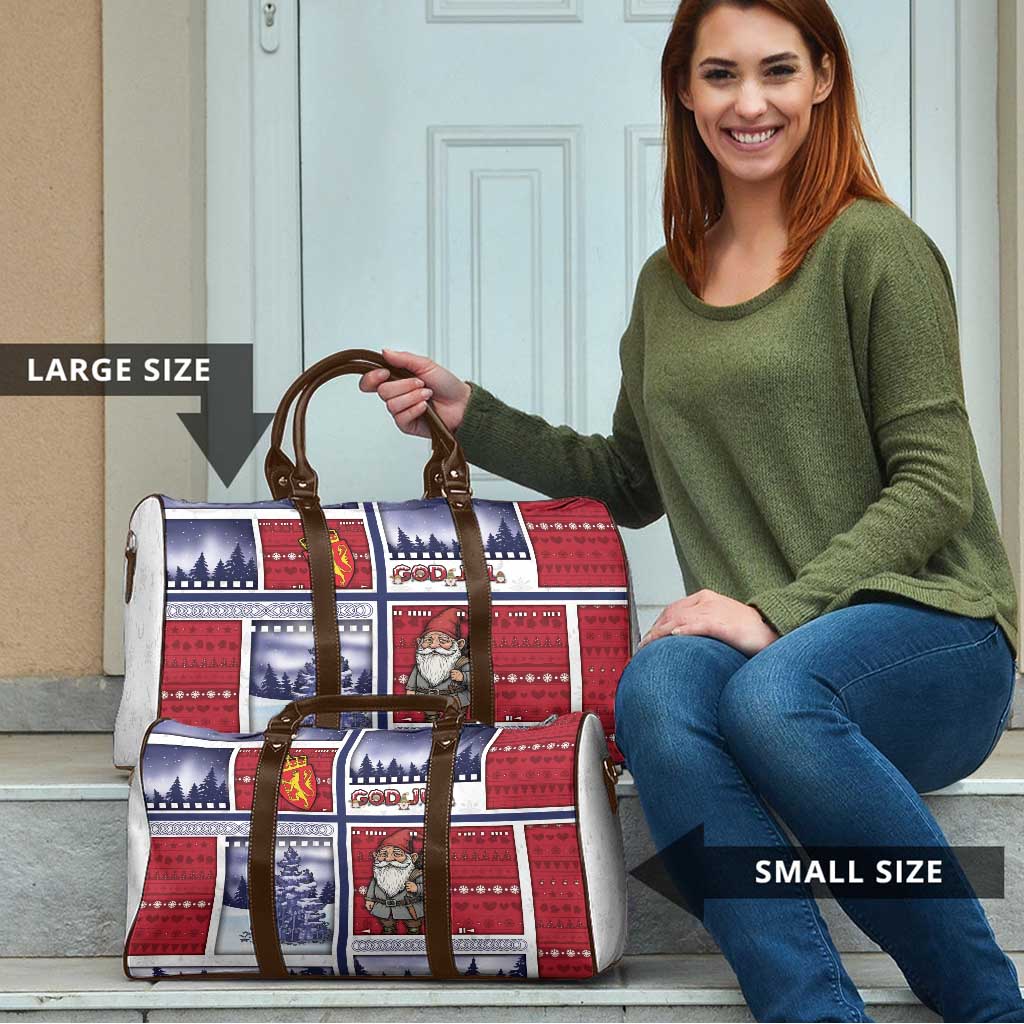 Norway Christmas Travel Bag Julenisse God Jul - Wonder Print Shop