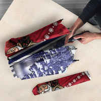 Norway Christmas Umbrella Julenisse God Jul - Wonder Print Shop