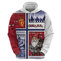 Norway Christmas Zip Hoodie Julenisse God Jul - Wonder Print Shop
