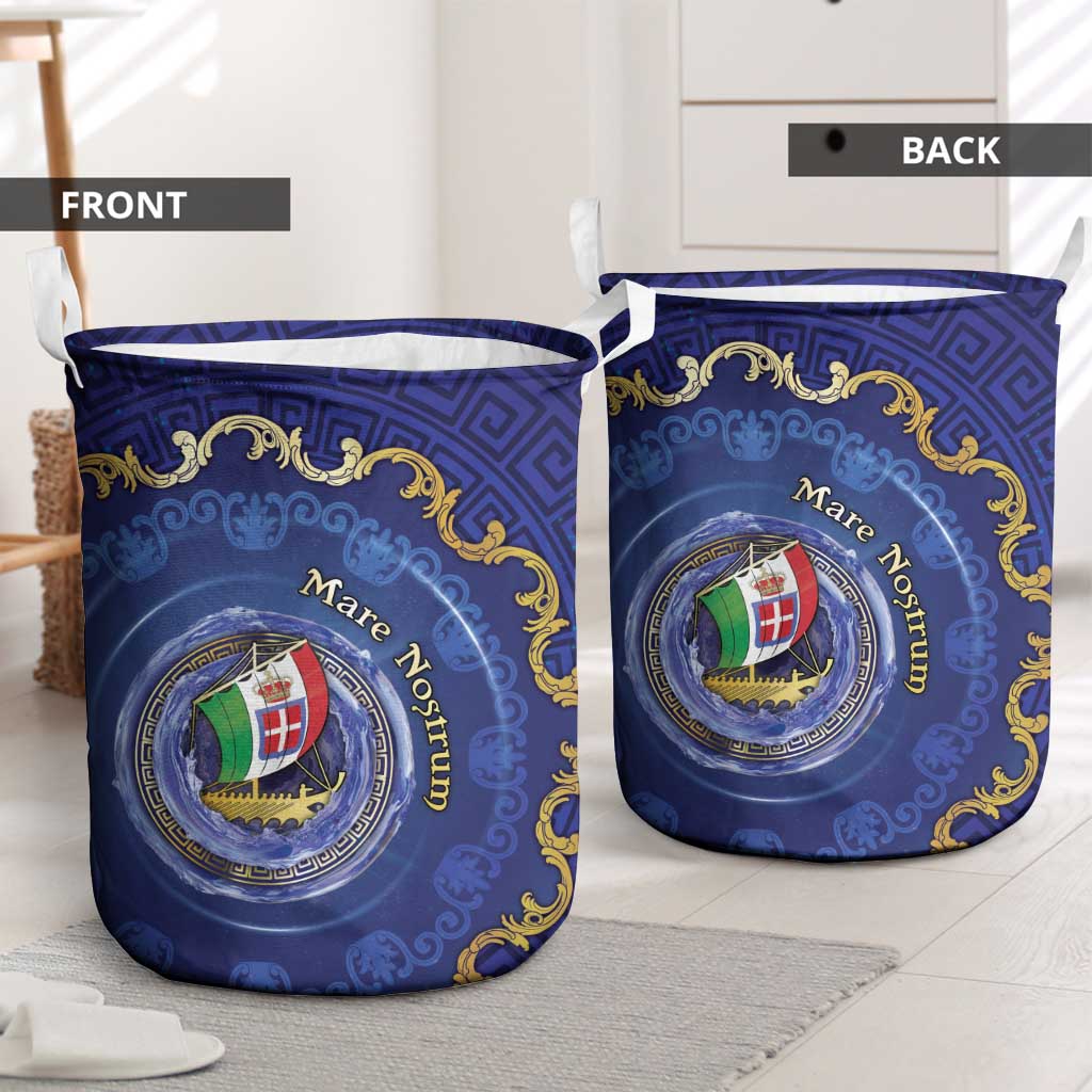 Italian Empire Laundry Basket Concept Of Mare Nostrum - Wonder Print Shop