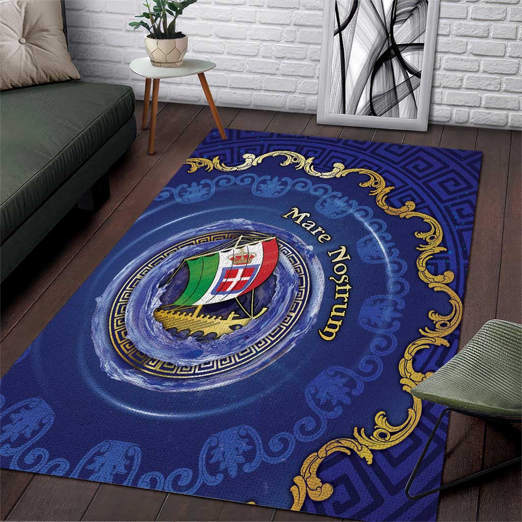 Italian Empire Area Rug Concept Of Mare Nostrum - Wonder Print Shop