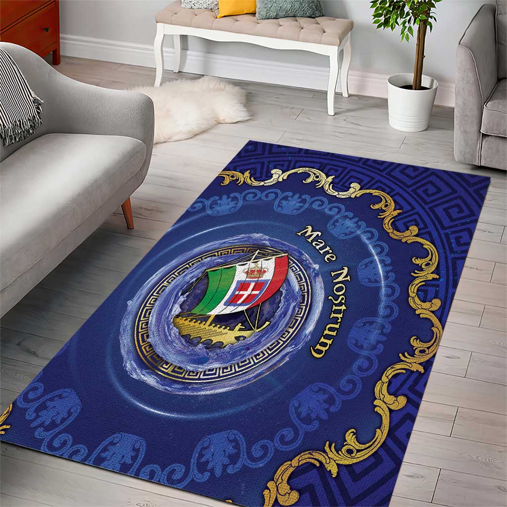 Italian Empire Area Rug Concept Of Mare Nostrum - Wonder Print Shop