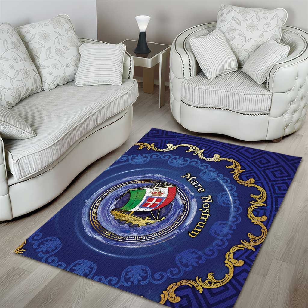 Italian Empire Area Rug Concept Of Mare Nostrum - Wonder Print Shop