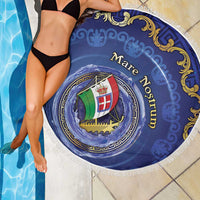 Italian Empire Beach Blanket Concept Of Mare Nostrum - Wonder Print Shop