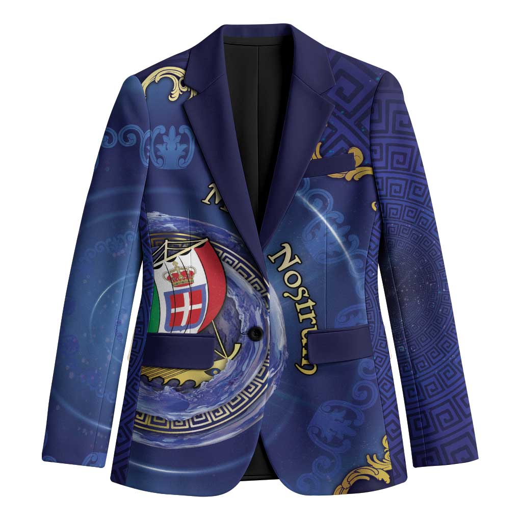 Italian Empire Blazer Concept Of Mare Nostrum - Wonder Print Shop