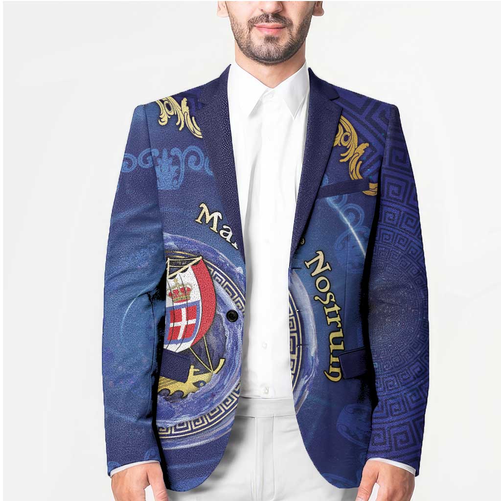 Italian Empire Blazer Concept Of Mare Nostrum - Wonder Print Shop