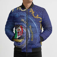 Italian Empire Bomber Puffer Jacket Concept Of Mare Nostrum - Wonder Print Shop