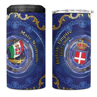 Italian Empire 4 in 1 Can Cooler Tumbler Concept Of Mare Nostrum - Wonder Print Shop