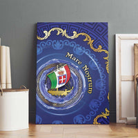 Italian Empire Canvas Wall Art Concept Of Mare Nostrum - Wonder Print Shop