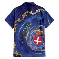 Italian Empire Family Matching Long Sleeve Bodycon Dress and Hawaiian Shirt Concept Of Mare Nostrum - Wonder Print Shop