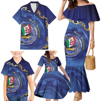 Italian Empire Family Matching Mermaid Dress and Hawaiian Shirt Concept Of Mare Nostrum - Wonder Print Shop