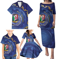Italian Empire Family Matching Puletasi and Hawaiian Shirt Concept Of Mare Nostrum - Wonder Print Shop