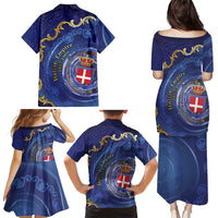 Italian Empire Family Matching Puletasi and Hawaiian Shirt Concept Of Mare Nostrum - Wonder Print Shop