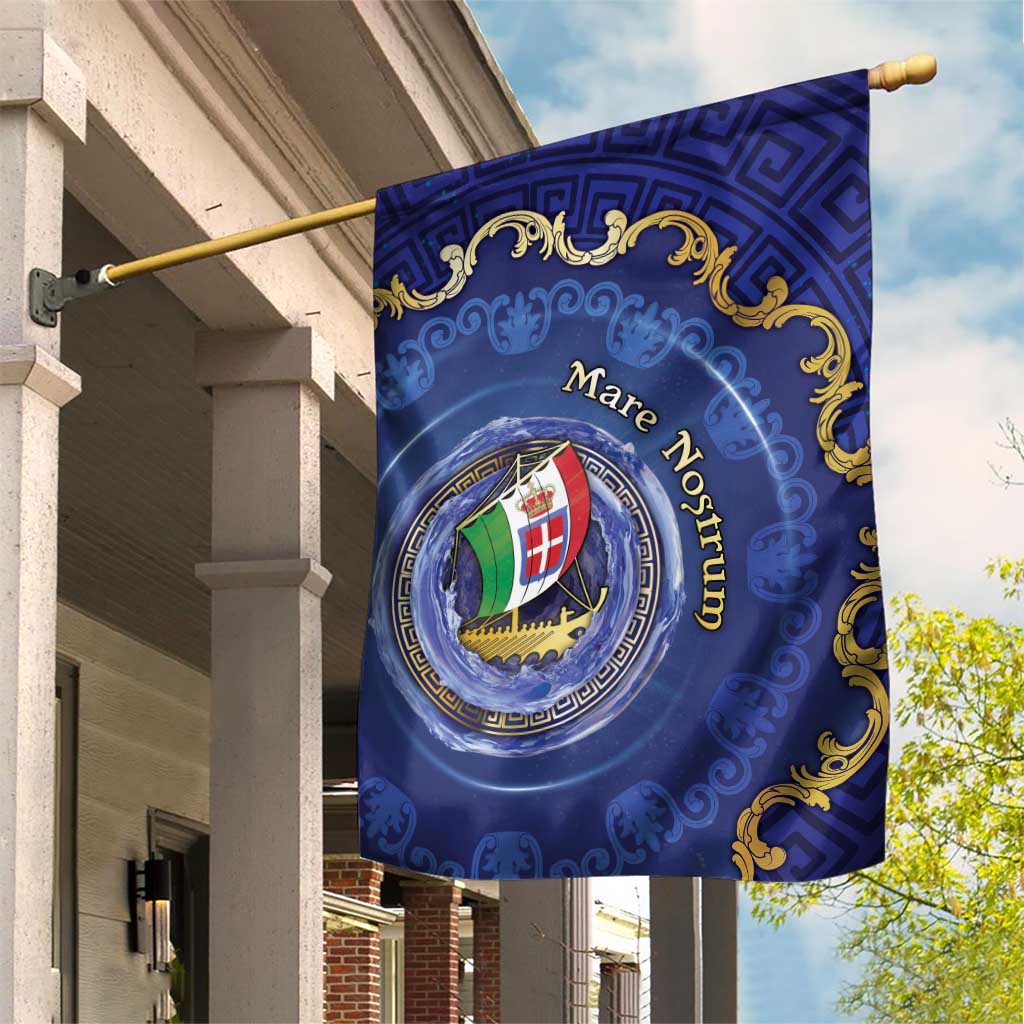 Italian Empire Garden Flag Concept Of Mare Nostrum - Wonder Print Shop