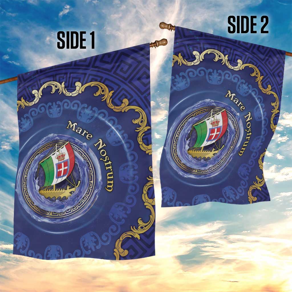 Italian Empire Garden Flag Concept Of Mare Nostrum - Wonder Print Shop
