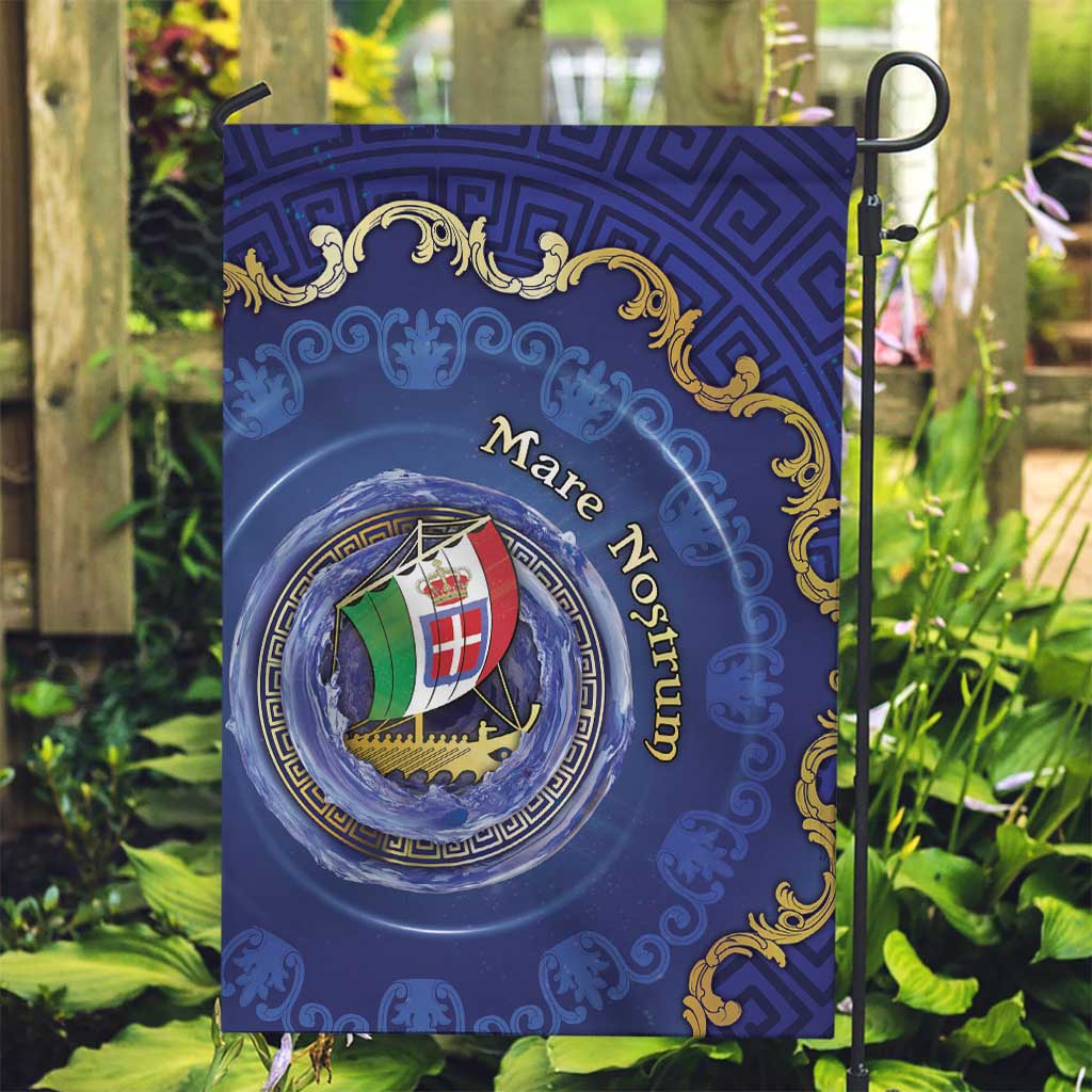 Italian Empire Garden Flag Concept Of Mare Nostrum - Wonder Print Shop