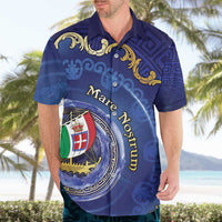 Italian Empire Hawaiian Shirt Concept Of Mare Nostrum - Wonder Print Shop