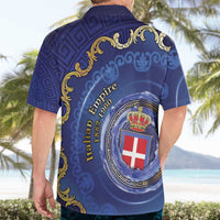 Italian Empire Hawaiian Shirt Concept Of Mare Nostrum - Wonder Print Shop