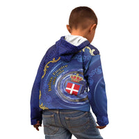 Italian Empire Kid Hoodie Concept Of Mare Nostrum - Wonder Print Shop