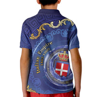 Italian Empire Kid Polo Shirt Concept Of Mare Nostrum - Wonder Print Shop