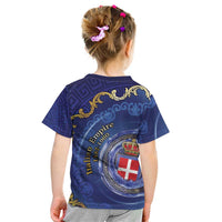 Italian Empire Kid T Shirt Concept Of Mare Nostrum - Wonder Print Shop