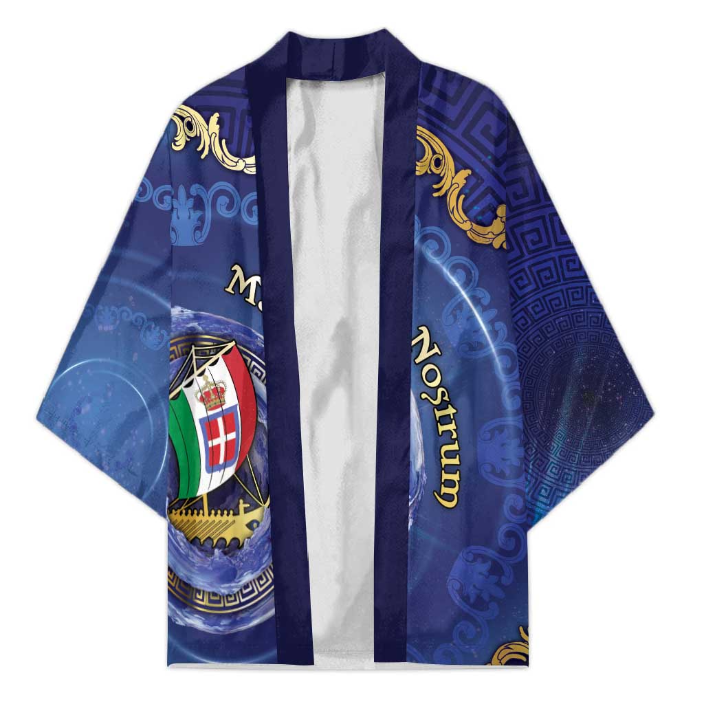 Italian Empire Kimono Concept Of Mare Nostrum - Wonder Print Shop