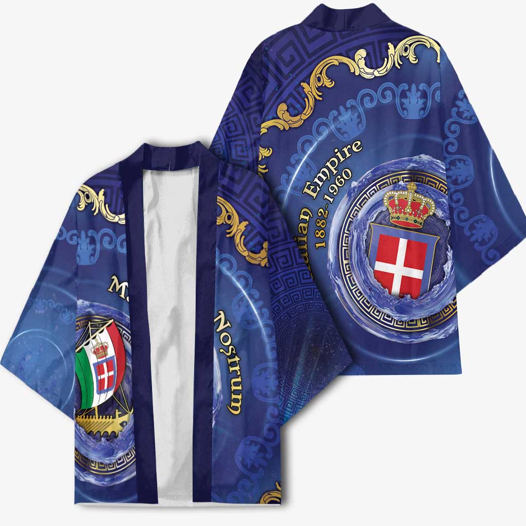 Italian Empire Kimono Concept Of Mare Nostrum - Wonder Print Shop