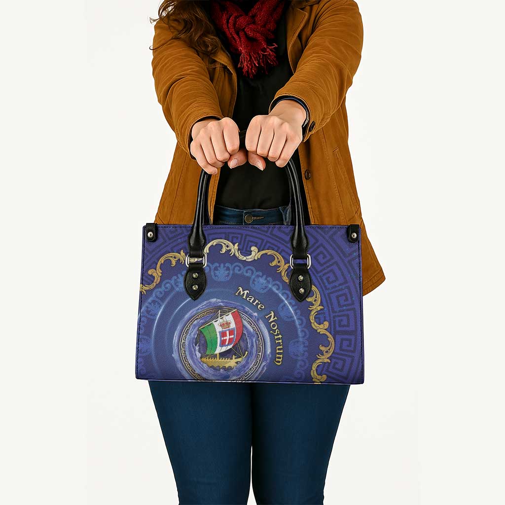 Italian Empire Leather Bag Concept Of Mare Nostrum - Wonder Print Shop