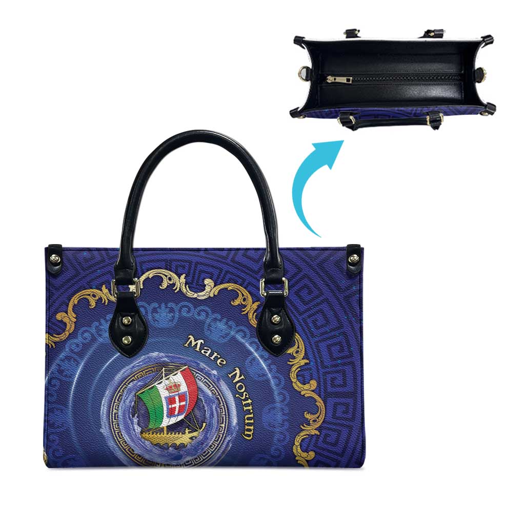 Italian Empire Leather Bag Concept Of Mare Nostrum - Wonder Print Shop