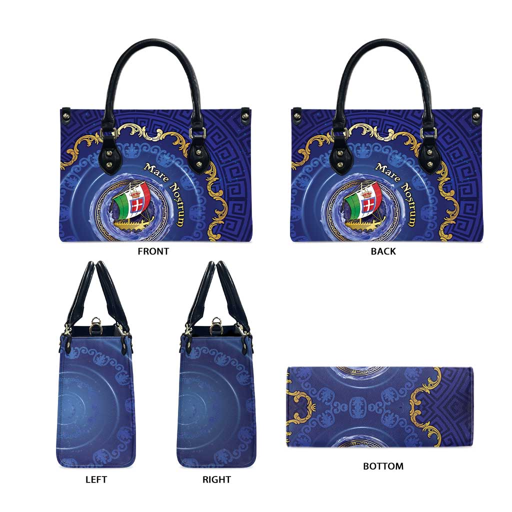 Italian Empire Leather Bag Concept Of Mare Nostrum - Wonder Print Shop