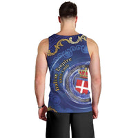 Italian Empire Men Tank Top Concept Of Mare Nostrum - Wonder Print Shop