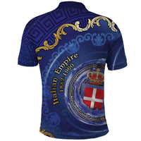 Italian Empire Polo Shirt Concept Of Mare Nostrum - Wonder Print Shop